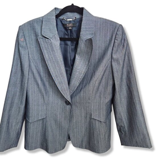 Alex Marie Gray‎ Womens Blazer Jacket - Size 14 flaws - Picture 1 of 12